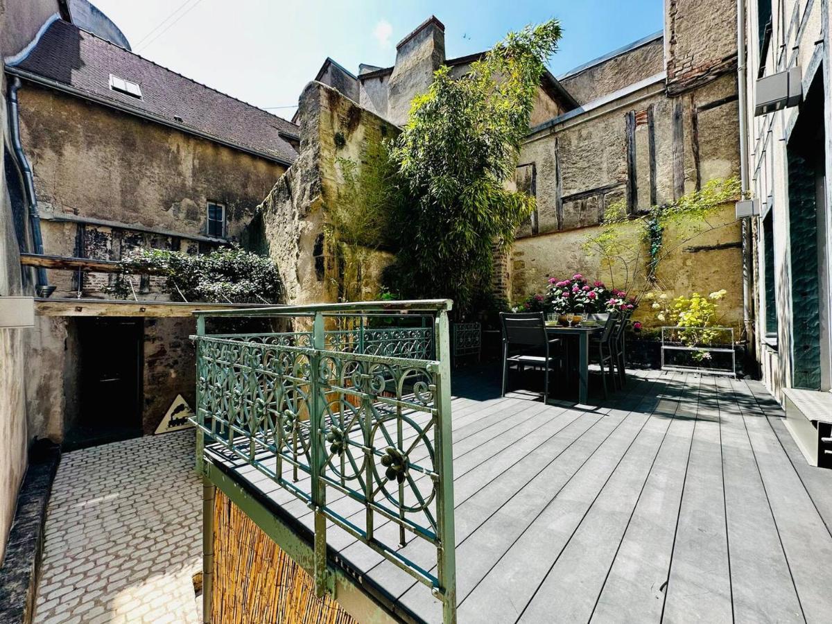 Terrasse Sur La Tour Garconnet Apartamento Amboise Exterior foto